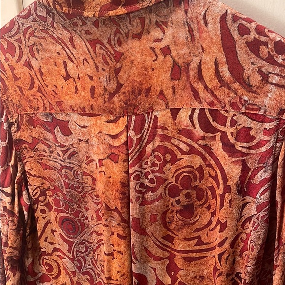 Peruvian Connection sheer gorgeous blouse.   Never worn. - Picture 5 of 5